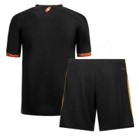 Echipament fotbal AS Roma Tricou Treilea 2023-24 pentru copii maneca scurta (+ Pantaloni scurti)